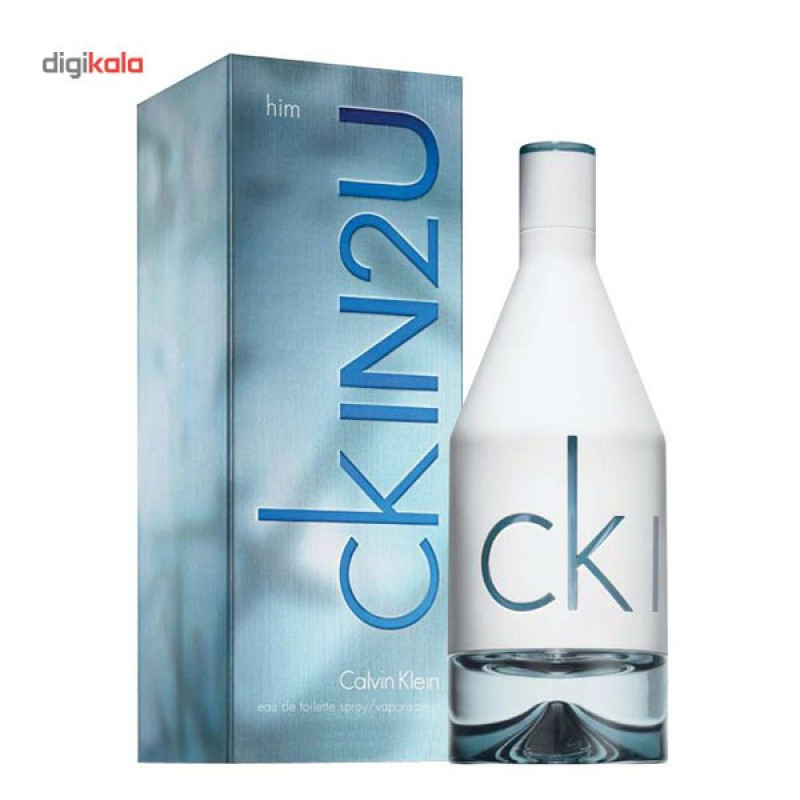 ادو تویلت مردانه کلوین کلاین مدل CK IN2U For Him حجم 100 میلی لیتر