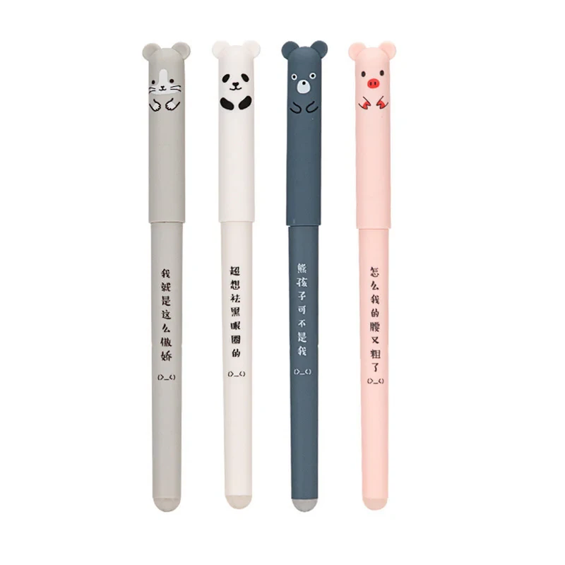 روان نویس مدل حیوانات Erasable کد M1203-00 مجموعه  4 عددی
