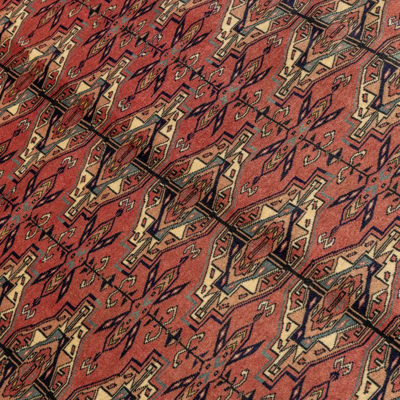فرش دستبافت سه متری مدل ترکمن کد 40.1872