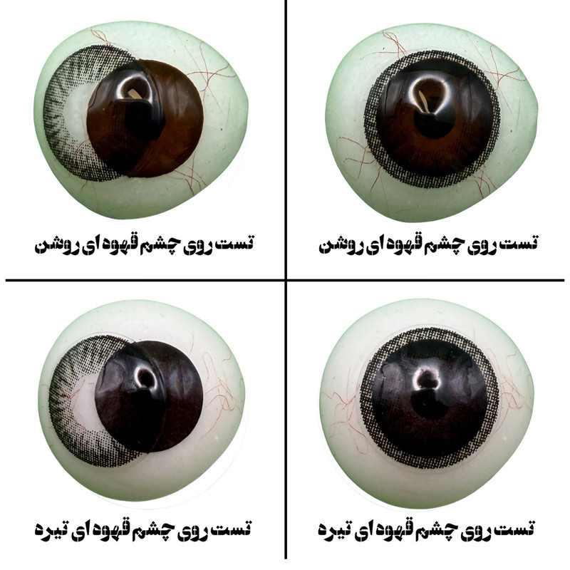 لنز چشم هرا گریس تمیم کانتکت لنز مدل URDU BLK کد 24 رنگ مشکی