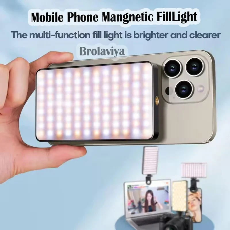 نور موبایل و دوربین مدل M19 light for mobile phones