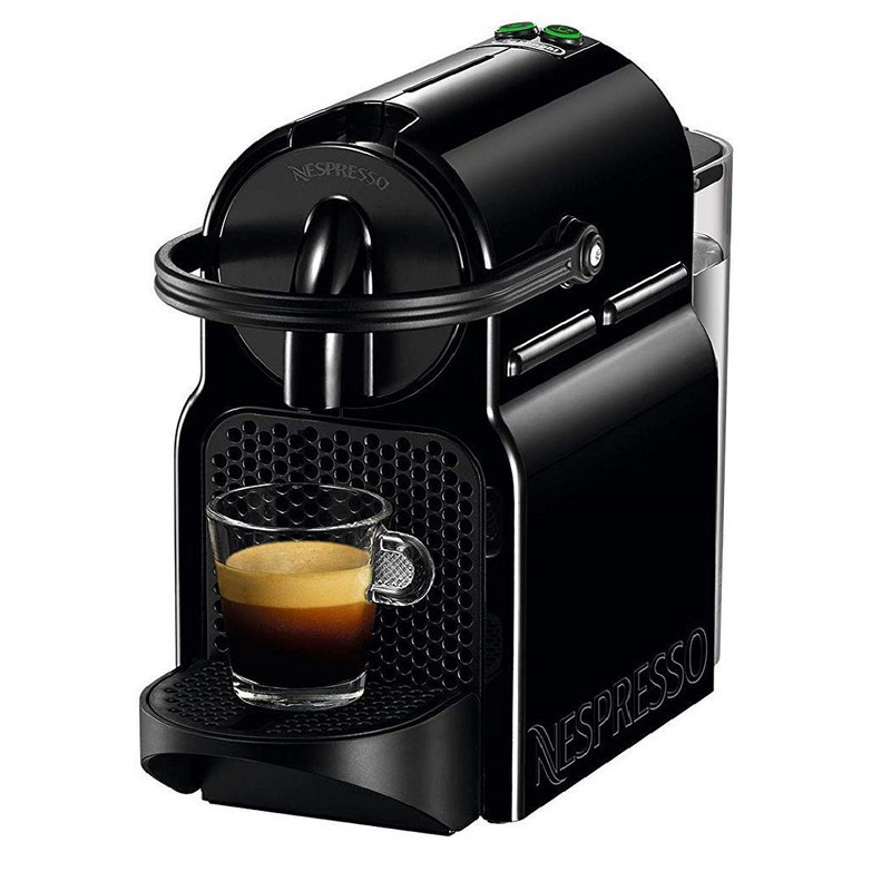 اسپرسوساز دلونگی مدل Nespresso inissia، با مصرف کپسول قهوه، مناسب تهیه اسپرسو، ریسترتو، لانگو و امریکانو، دارای 1 عدد نازل قهوه