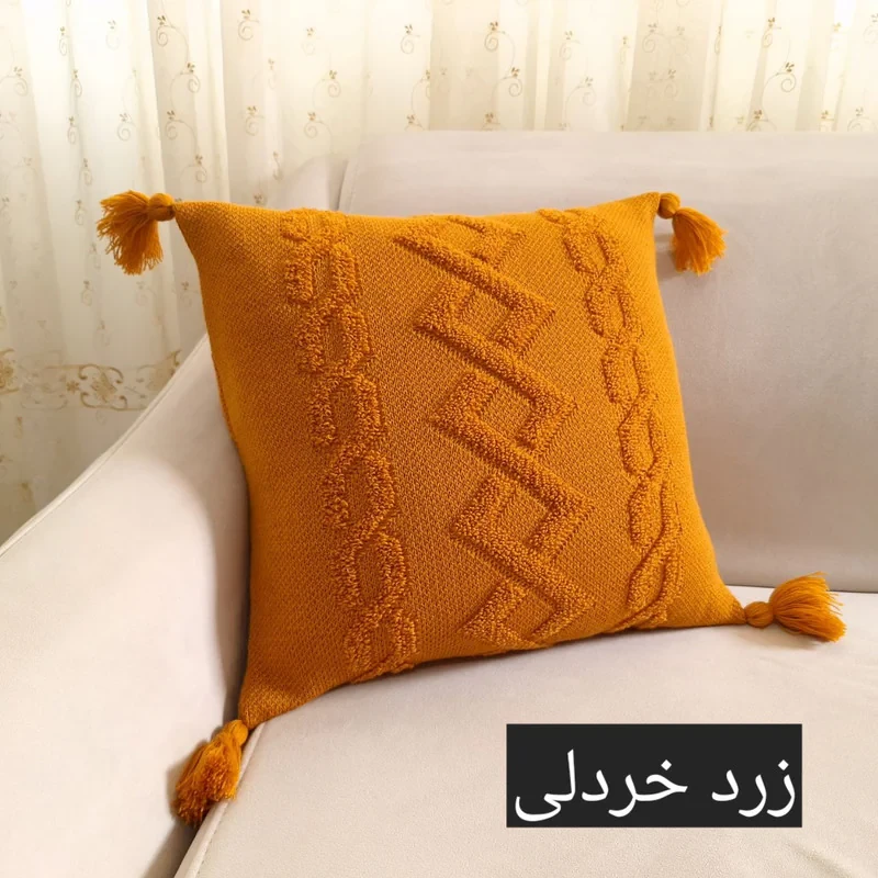 کاور کوسن مدل پانچدوزی ایران سایز 40×40 سانتی متر