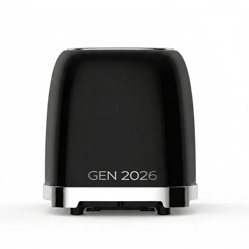 توستر دو اسلایس رادوکو مدل رترو Gen 2026