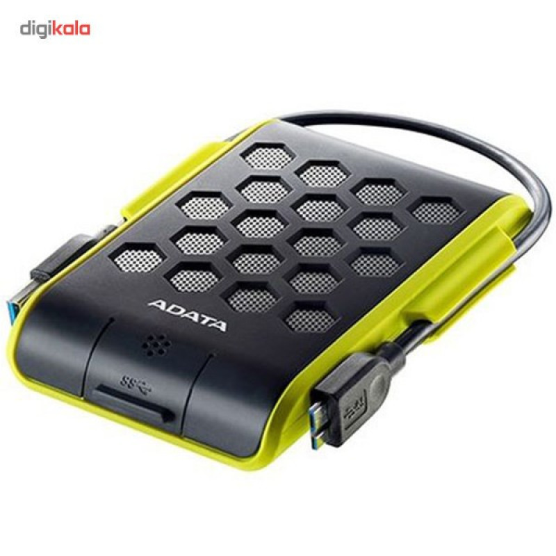 هارد اکسترنال ای دیتا مدل HD720 ظرفیت دو ترابایت دارای رابط USB Type-A 3.2