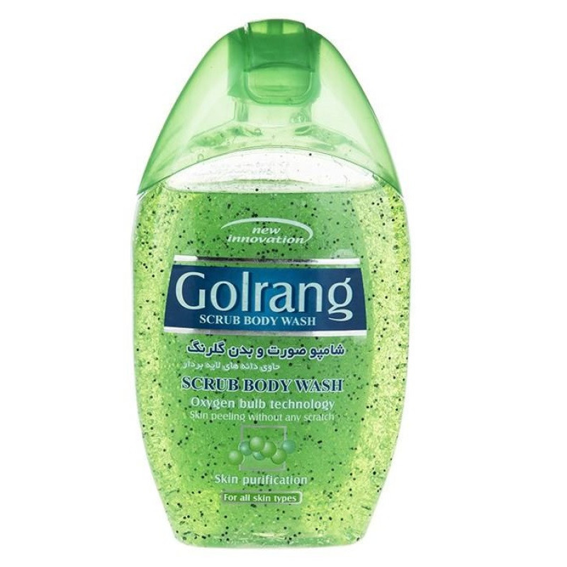 شامپو صورت و بدن گلرنگ مدل Scrub حجم 280 میلی لیتر بسته 3 عددی