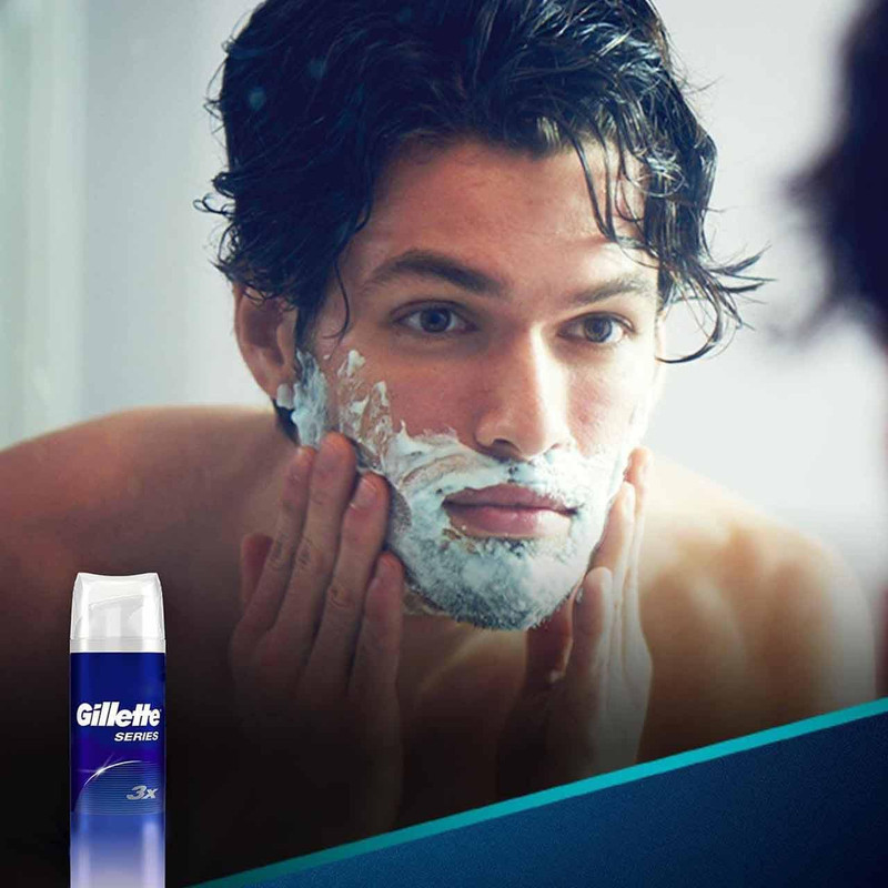 ژل اصلاح ژیلت مدل Moistursing  حجم 200 میلی لیتر