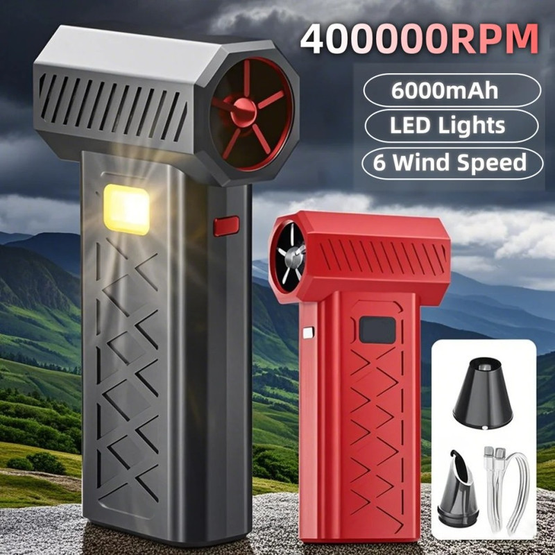 جت فن شارژی مدل چراغدار کد Y36-35