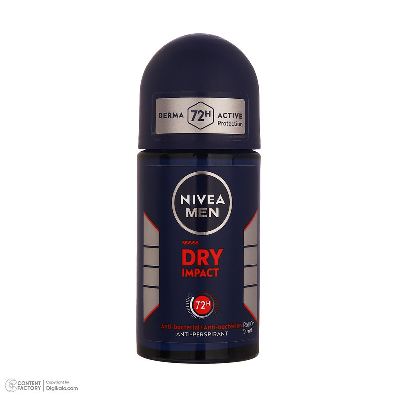 رول ضد تعریق مردانه نیوآ مدل Dry Impact حجم 50 میلی لیتر