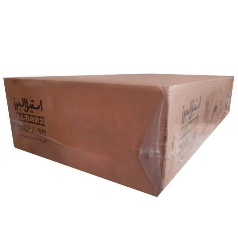 سینک ظرفشویی استیل روکار دو لگنه استیل البرز مدل 853