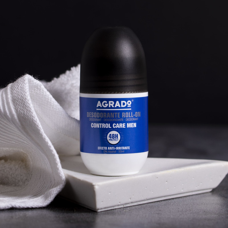 رول ضد تعریق مردانه آگرادو مدل control care men حجم 50 میلی لیتر