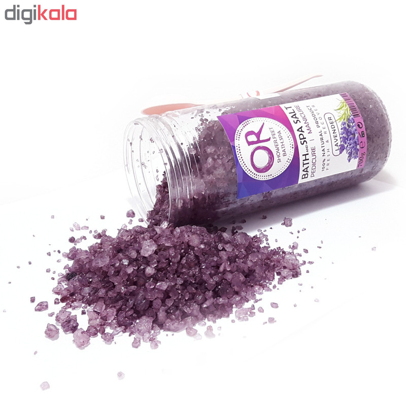 نمک حمام اور مدل Lavender وزن 800 گرم