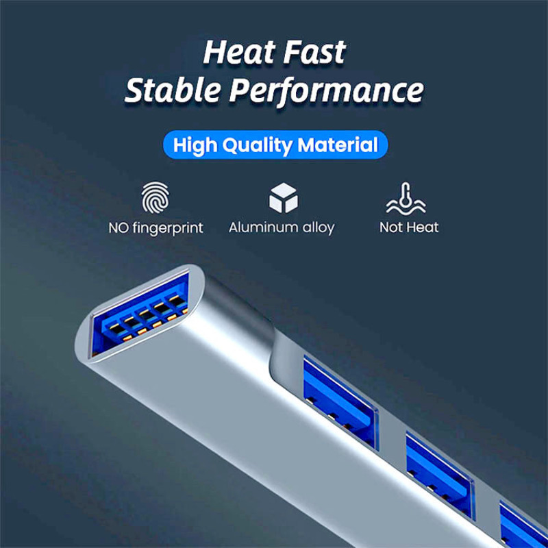 هاب 4 پورت USBUSB-C ماکار مدل Multi Connection Adapter