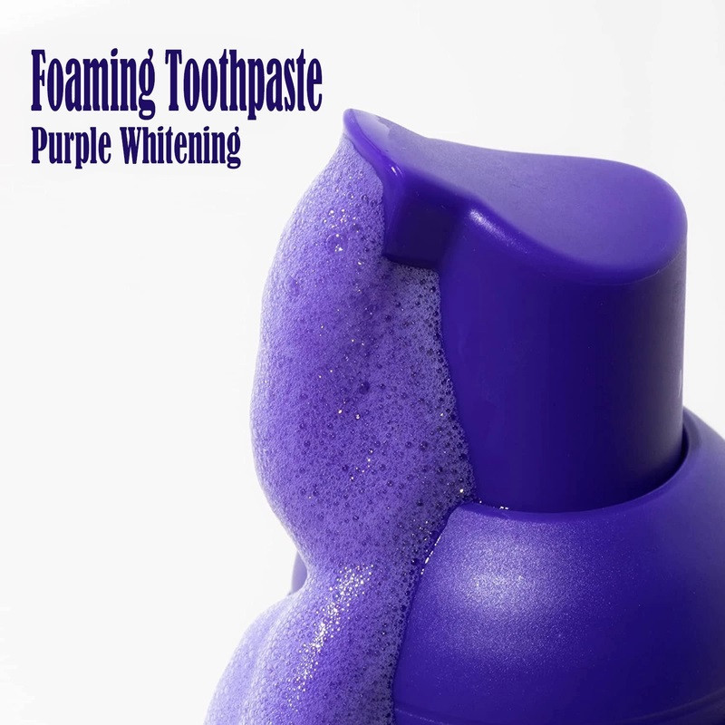 خمیر دندان سفید کننده سوپر وایت مدل PURPLE corrector با طعم نعنا حجم 70 میلی لیتر