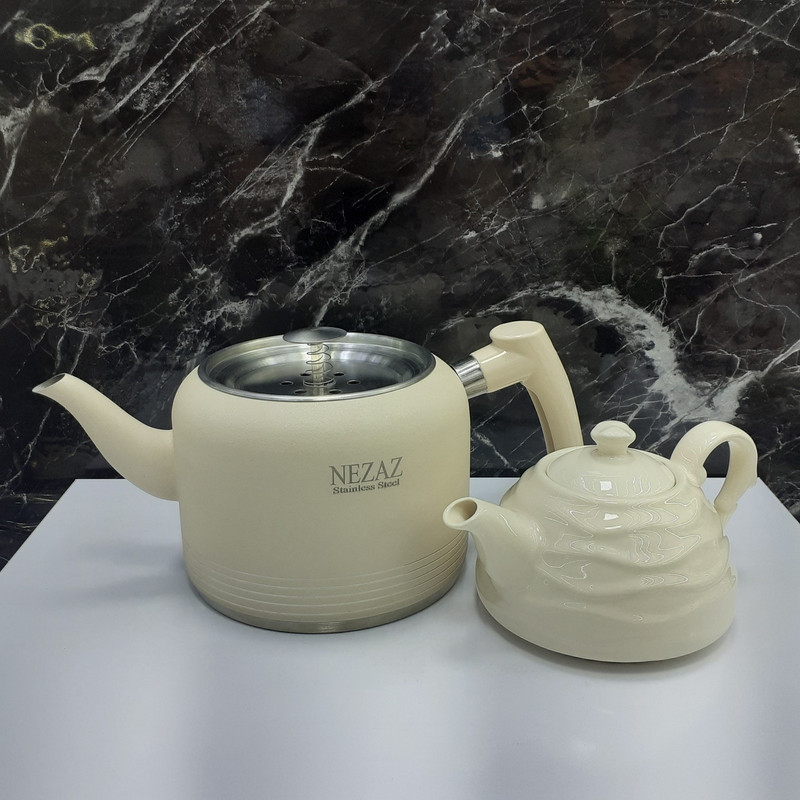 ست کتری و قوری نزاز کد 2406