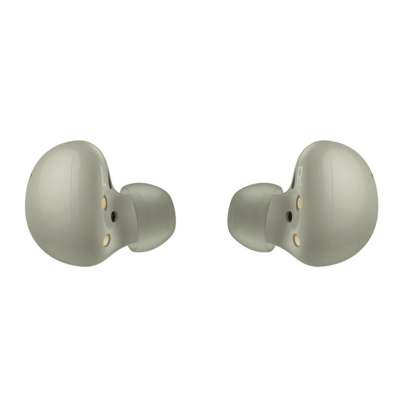 هدفون بلوتوثی سامسونگ مدل Galaxy Buds 2 با نویز کنسلینگ فعال (ANC)، درگاه شارژ USB Type-C، دارای میکروفون داخلی و دو میکروفون خارجی، مقاوم در برابر رطوبت و عرق