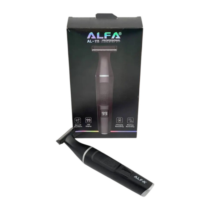 ماشین اصلاح موی بدن و صورت ألفا مدل AL-111 3in1
