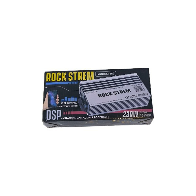 آمپلی فایر خودرو 4 کانال مدل ROCKSTREM963