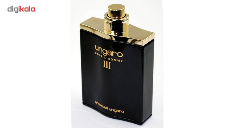 ادو تویلت مردانه امانویل اونگارو مدل Ungaro pour L'Homme III حجم 100 میلی لیتر