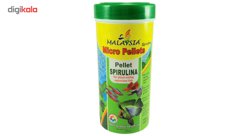 غذای ماهی مالزی مدل Micro Pellet Spirulina وزن 140 گرم