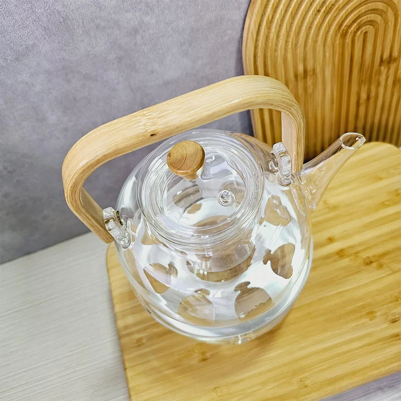قوری و وارمر قوری مدل Bamboo Hand