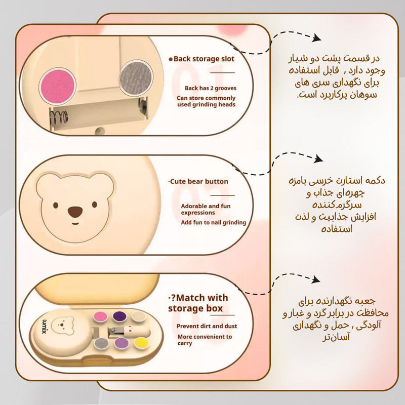 سوهان برقی لومیکس مدل minicare