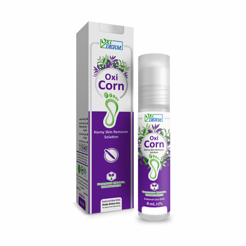 روغن میخچه اکسی درم مدل اکسی کورن حجم 4 میلی لیتر