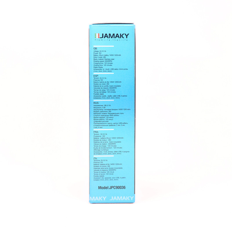 ماشین اصلاح موی سر و صورت شارژی جاماکی مدل JPC90036