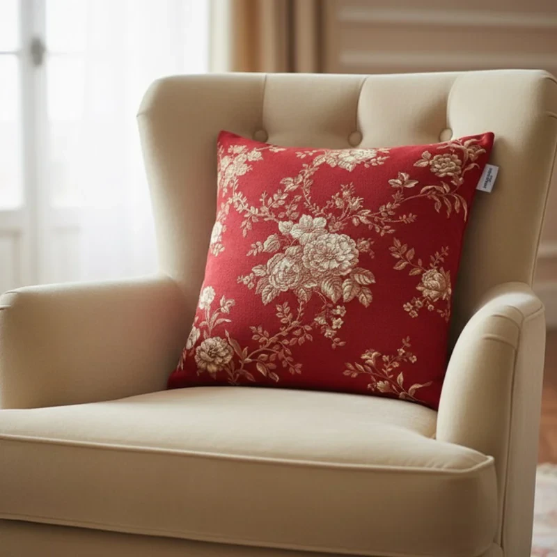 کاور کوسن انگلیش هوم مدل Ruby Rose سایز 45x45 سانتی متر