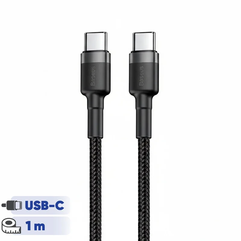 کابل USB-C باسئوس مدل CATKLF-GG1 طول 1 متر