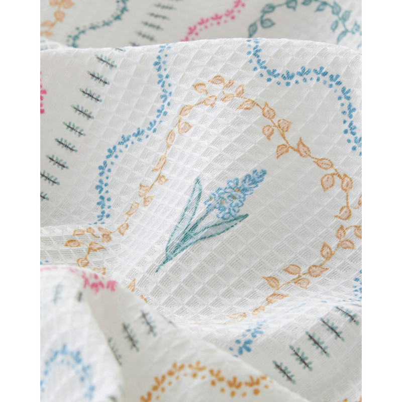 روتختی دو نفره انگلیش هوم مدل Gentle Florals سایز 220x200 سانتی‌متر