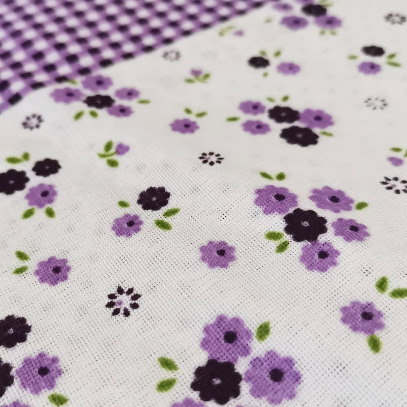 ملحفه طرح شکوفه سایز 140×200 سانتی متر
