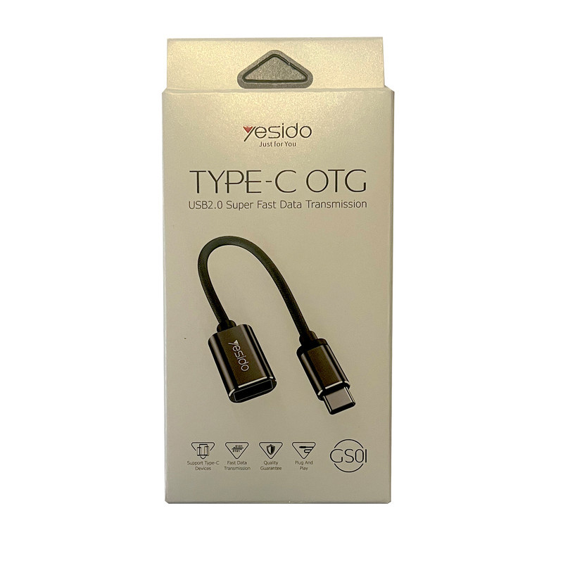 مبدل USB-C به USB OTG یسیدو مدل GS01