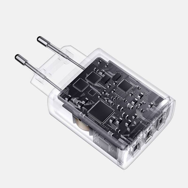 شارژر دیواری باسئوس مدل Compact Charger 3port
