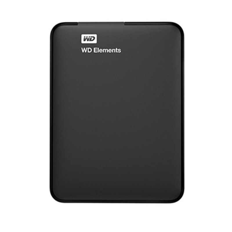 هارد اکسترنال وسترن دیجیتال مدل Elements  ظرفیت چهار ترابایت دارای رابط USB Type-A 3.2