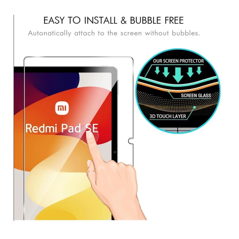 حافظ صفحه نمایش مدل RMS - SUX Plus مناسب برای تبلت شیائومی Redmi Pad SE 11