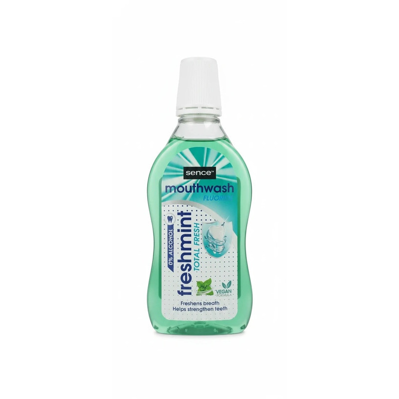 دهان شویه سنس مدل FRESHMINT حجم 500 میلی لیتر