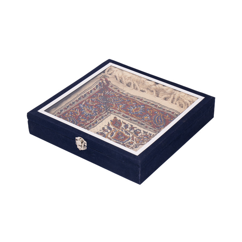 رومیزی قلمکار مدل چاپا کد 01