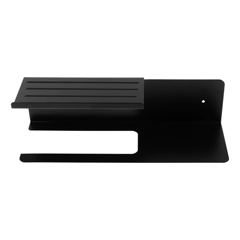 پایه رول دستمال کاغذی مدل کناره دار فلزی کد zb11