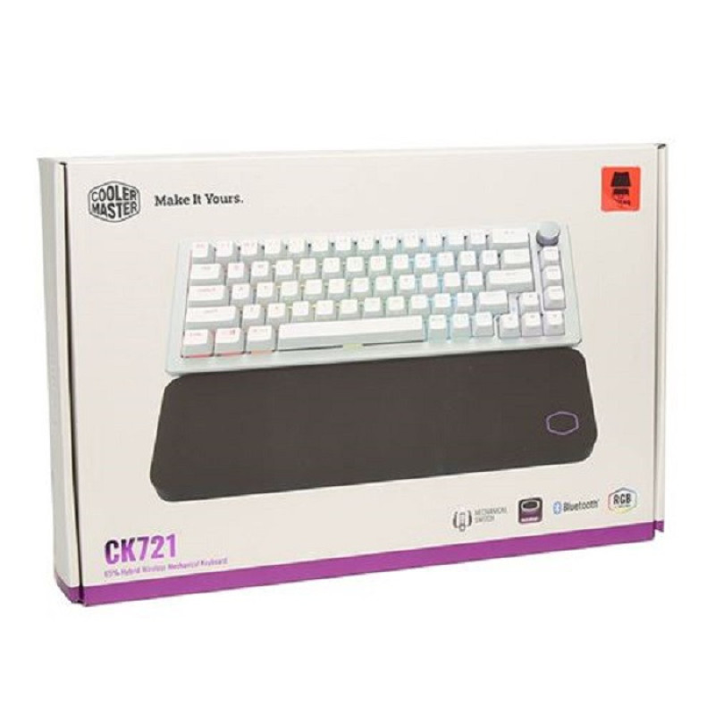کیبورد مخصوص بازی کولر مستر مدل CK721 Red Switch