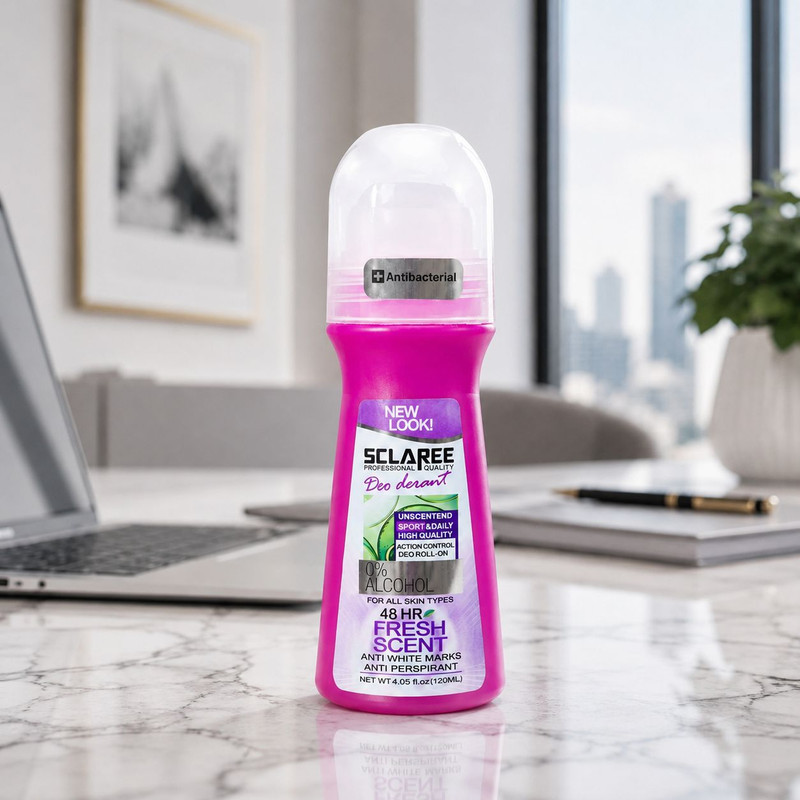 رول دئودورانت زنانه و مردانه اسکلاره مدل Fresh Scent 07 حجم 120 میلی‌لیتر