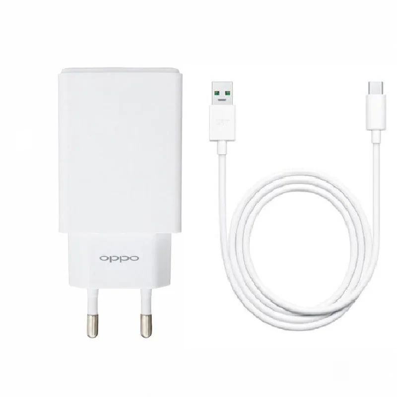 شارژر دیواری 10 وات اوپو مدل AK933YH به همراه کابل USB-C