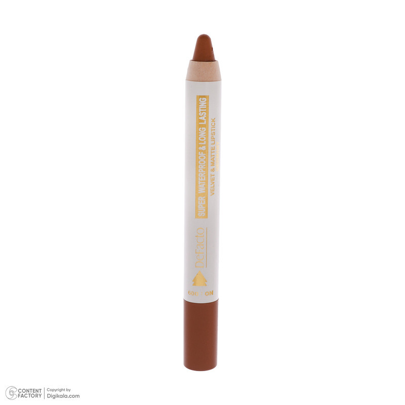 رژ لب مدادی مات دیفکتو مدل Waterproof شماره 9