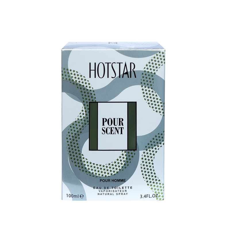 ادو تویلت مردانه هات استار مدل POUR SCENT حجم 100 میلی لیتر