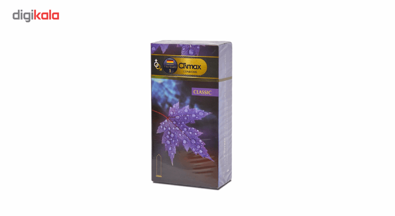 کاندوم ساده کلایمکس مدل Classic بسته 12 عددی