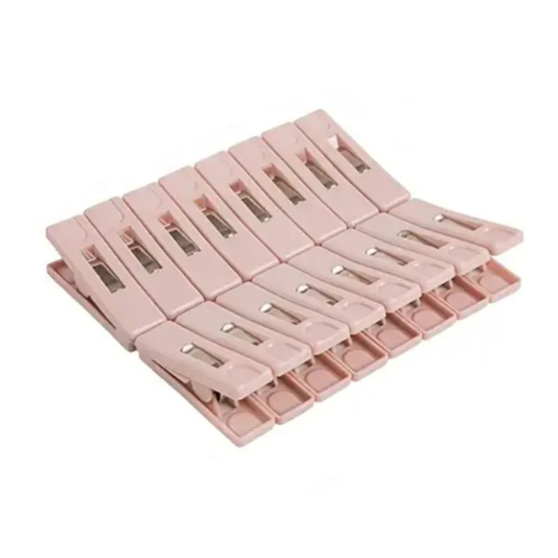 گیره لباس لیمون مدل پلاستیکی کد HS1466 مجموعه 16 عددی