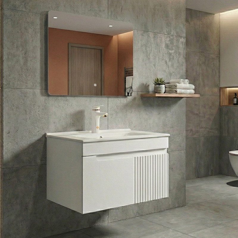 ست کابینت و روشویی دیواری دلفین مدل Flat-7040