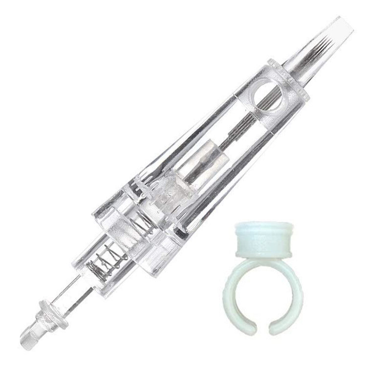 کارتریج میکرونیدلینگ مدل 5 سر تخت به همراه تشتک بسته 10 عددی
