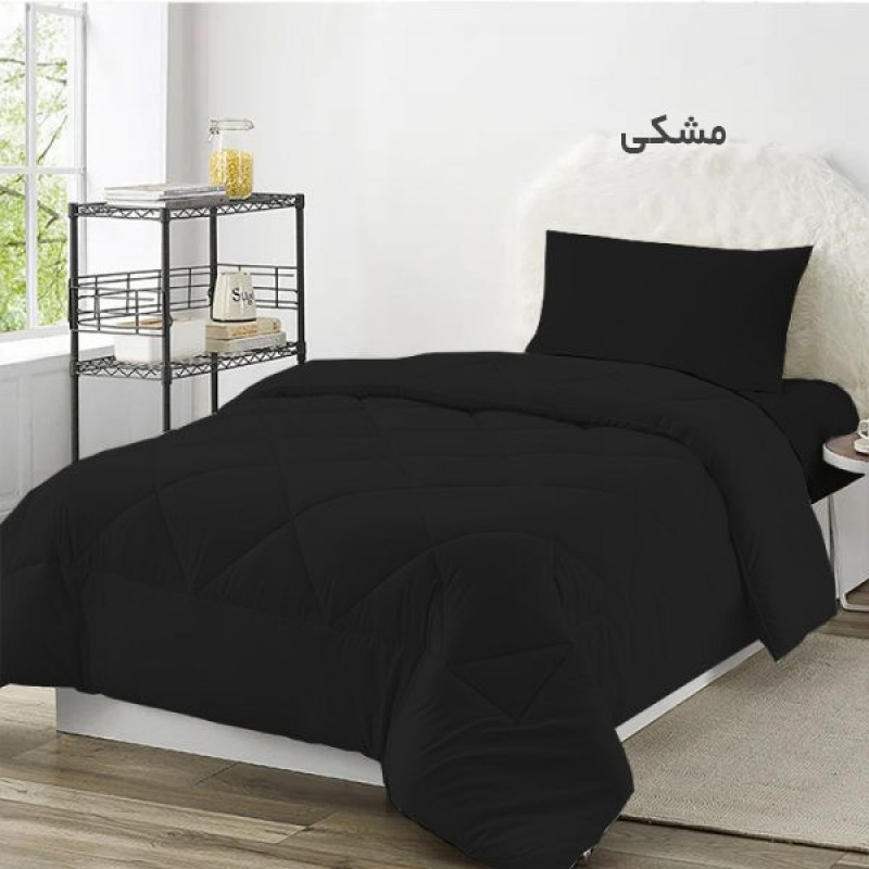 لحاف چیداری مدل میکرو یک نفره سایز 160x220 سانتی متر