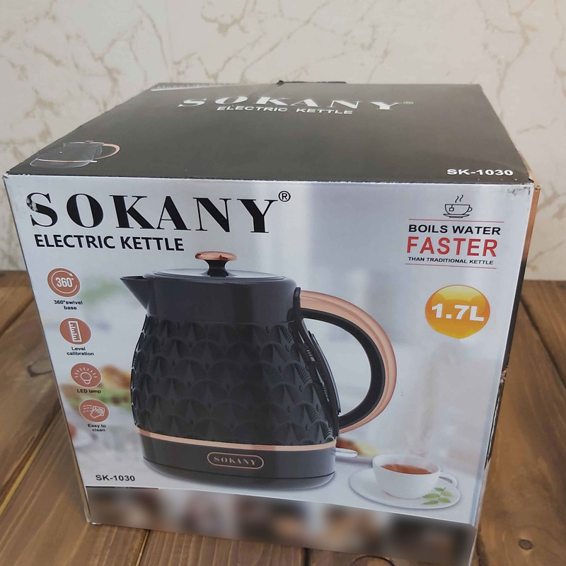 کتری برقی سوکانی مدل SK-1030 گنجایش 1.7 لیتر